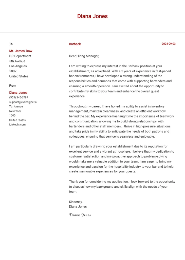 44023 barback cover letter tips