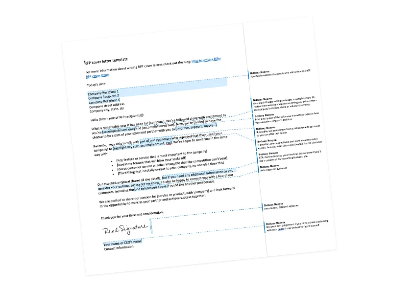 44024 rfp proposal structure