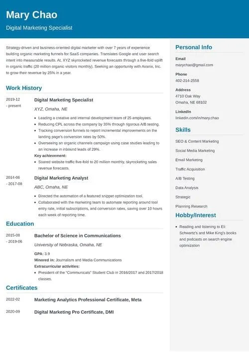 44032 mla cover letter font