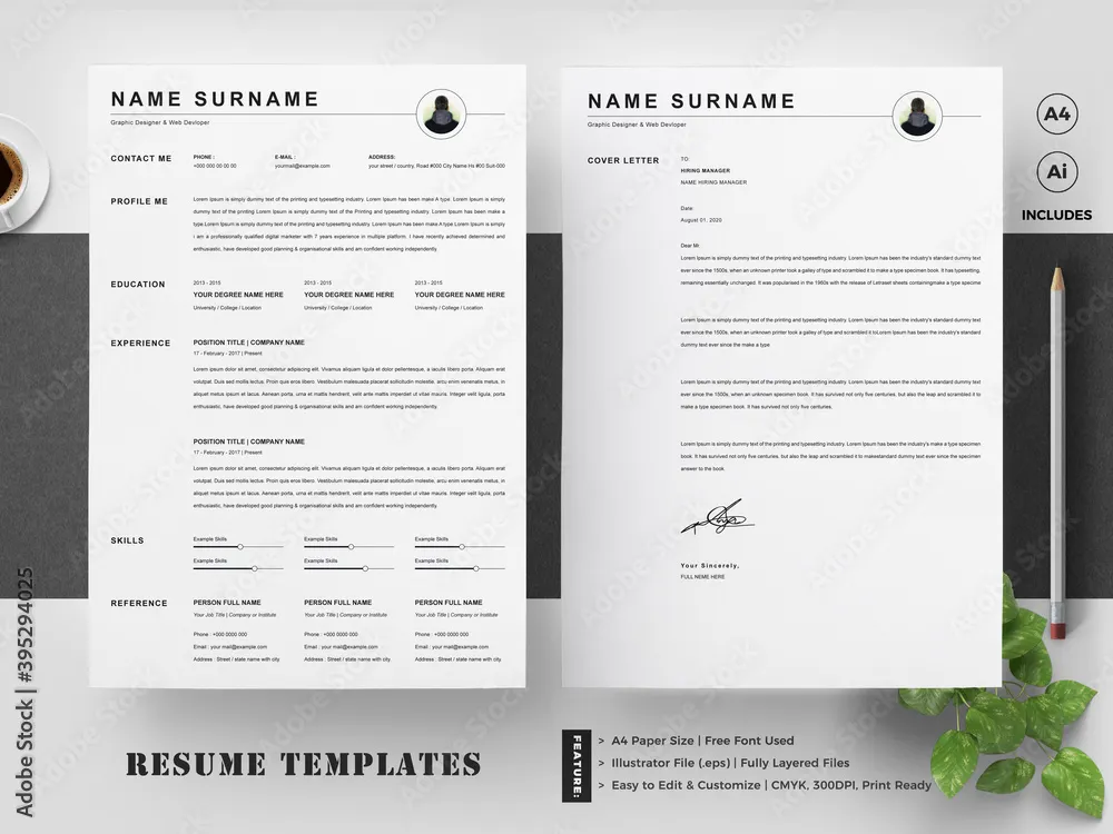 44038 resume cover letter layout image 5