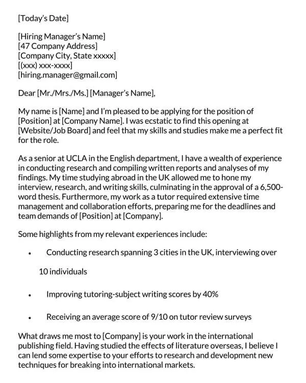 44039 contact information cover letter
