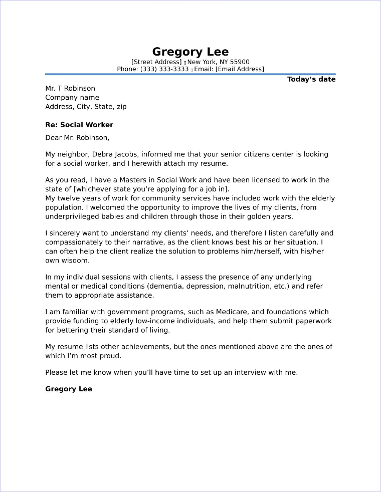 44045 cover letter structure
