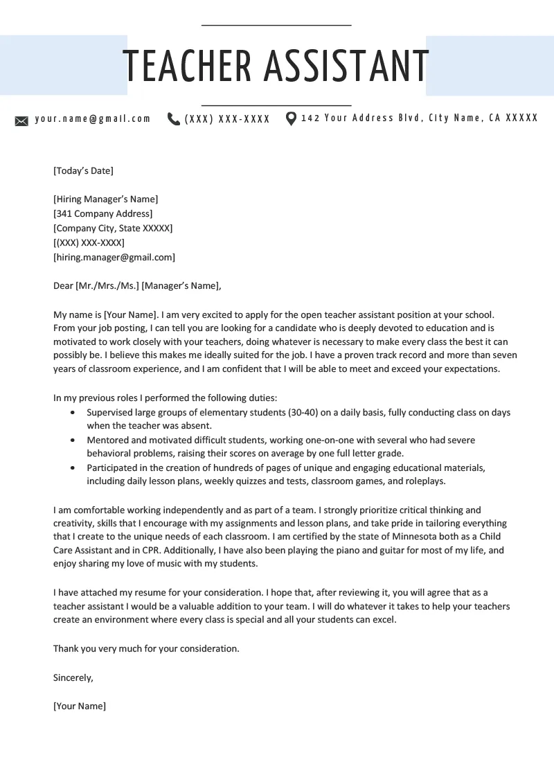 44061 teacher assistant mistakes