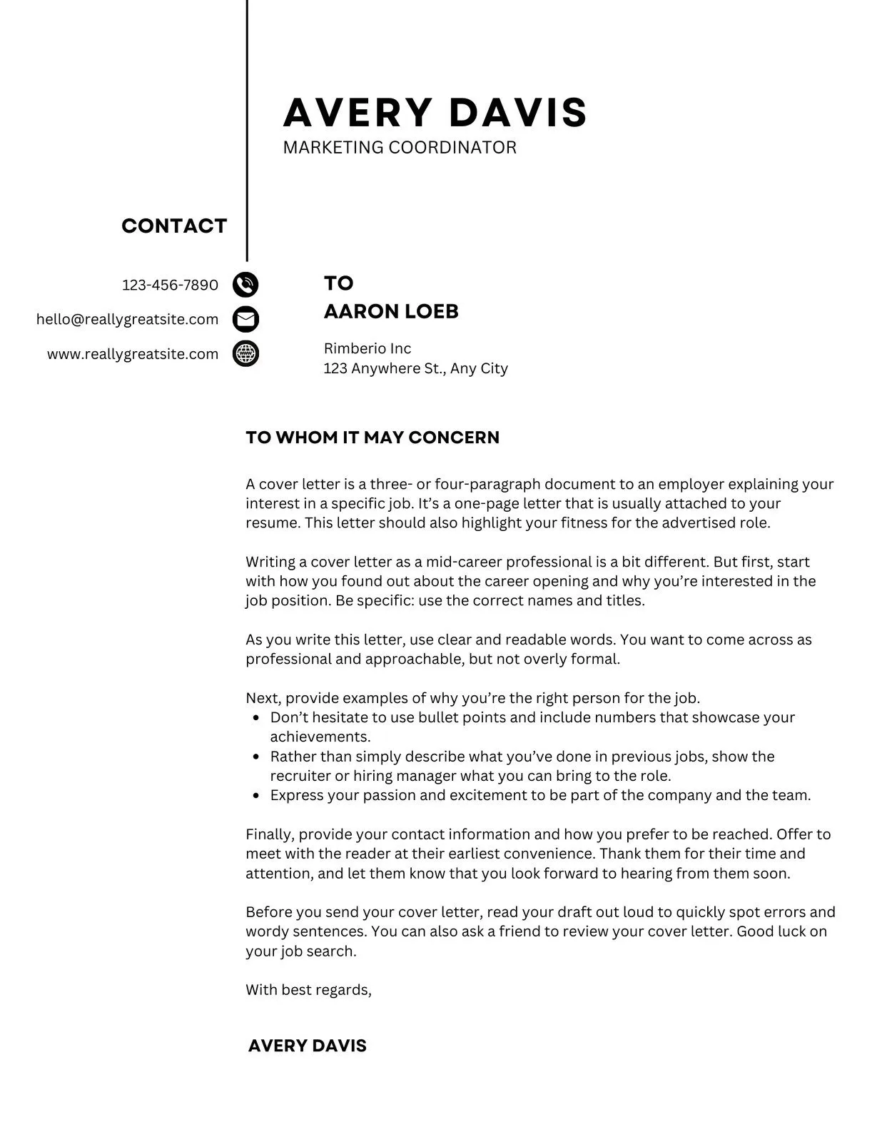 44068 creative cover letter template