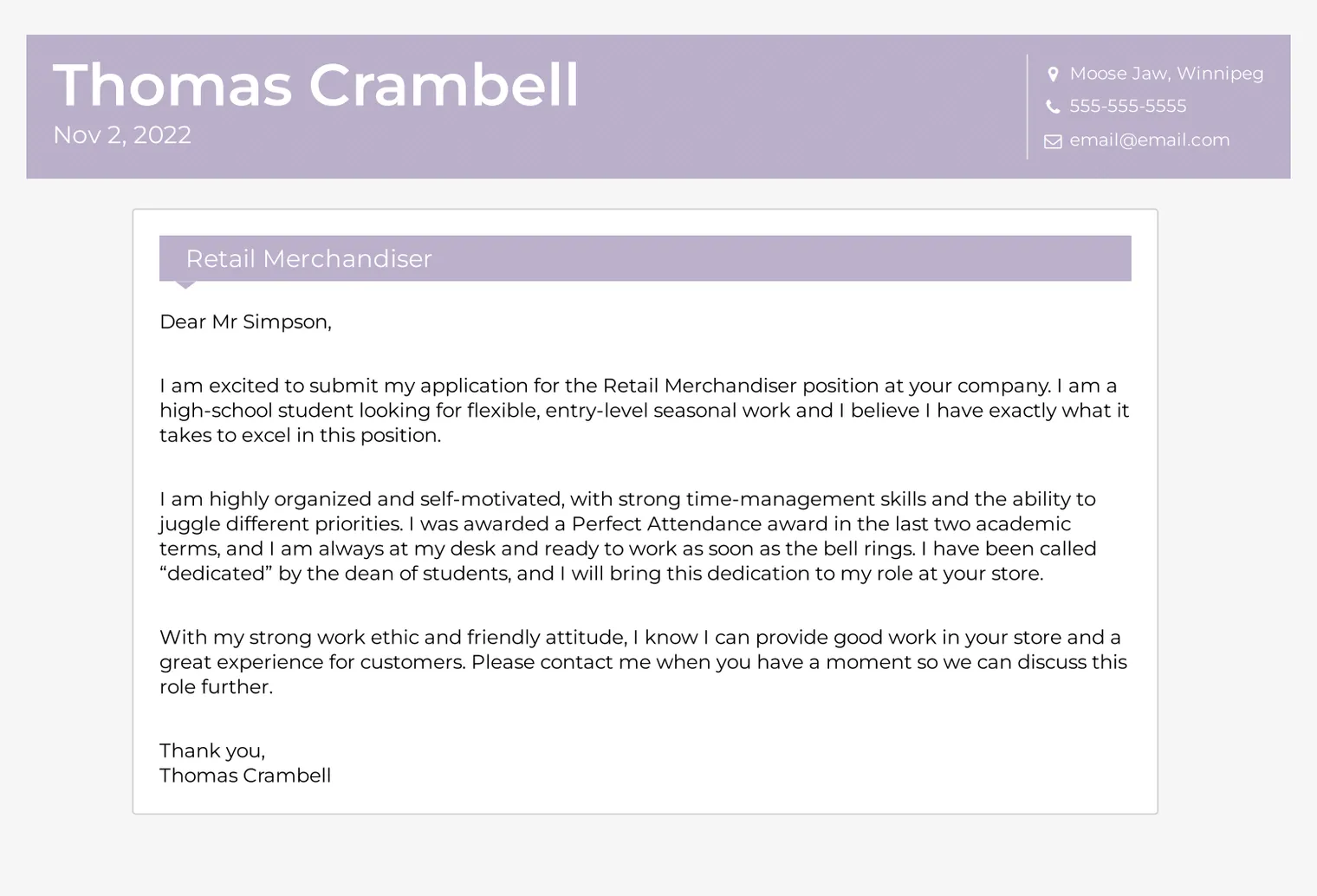 44085 focused professional letter