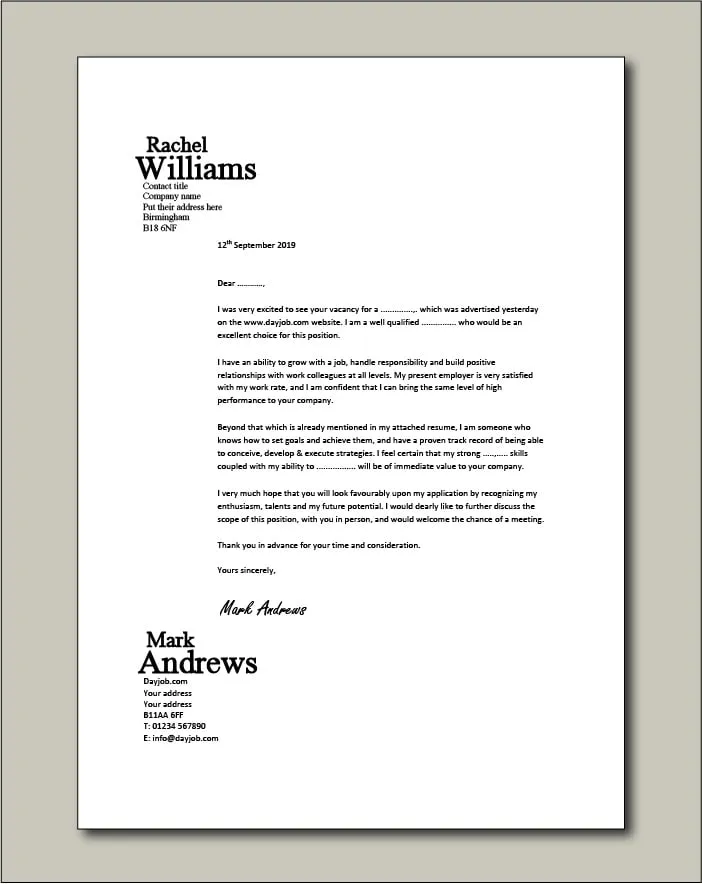 44093 cover letter formatting