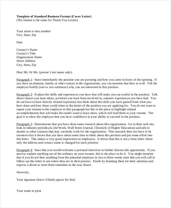 44101 cover letter writing