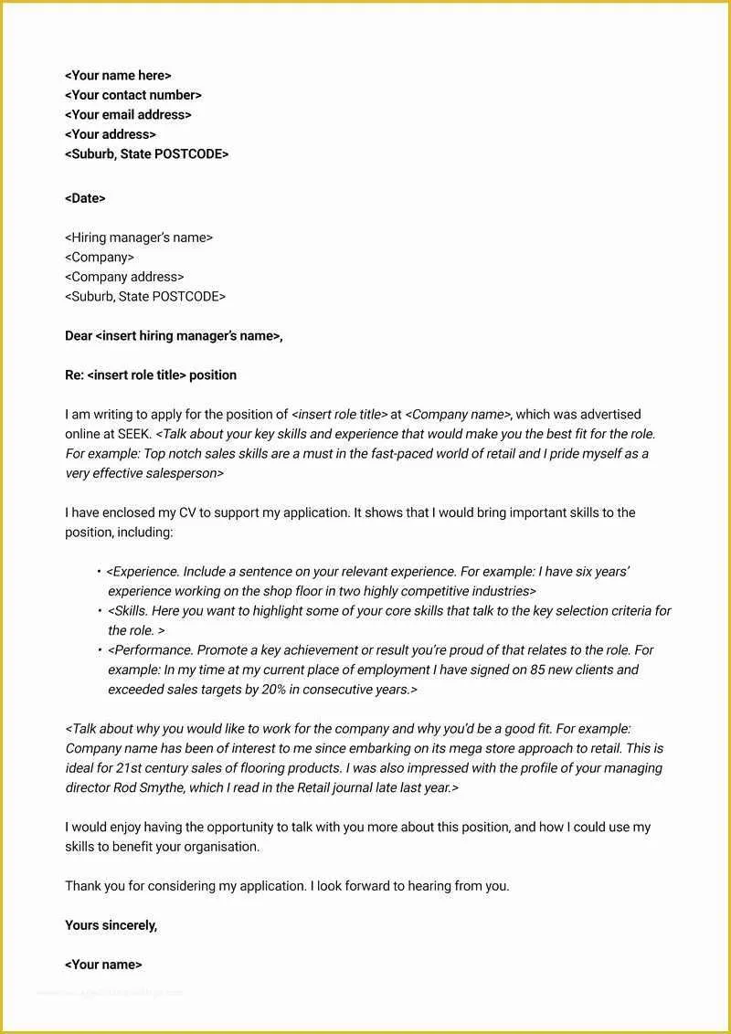 44101 executive cover letter