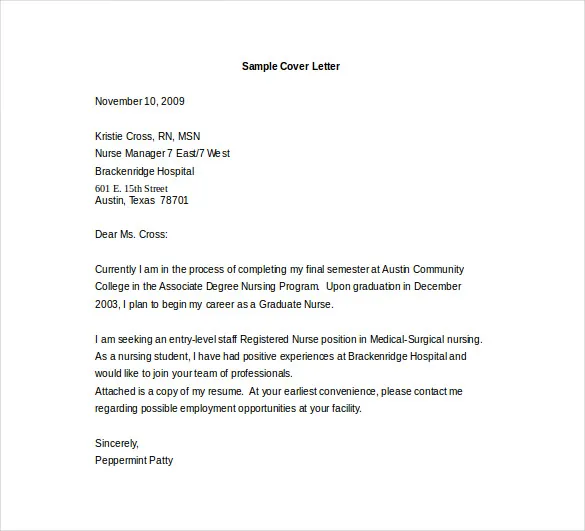44115 tailoring cover letter