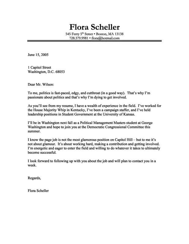 44121 concise cover letter