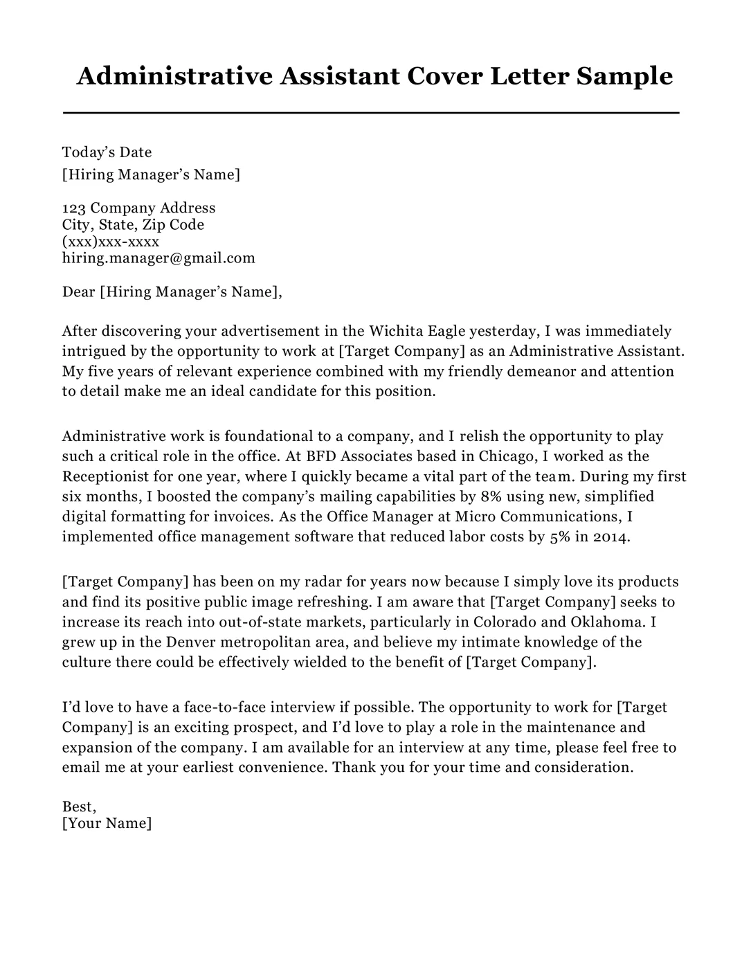 44145 tailoring cover letter