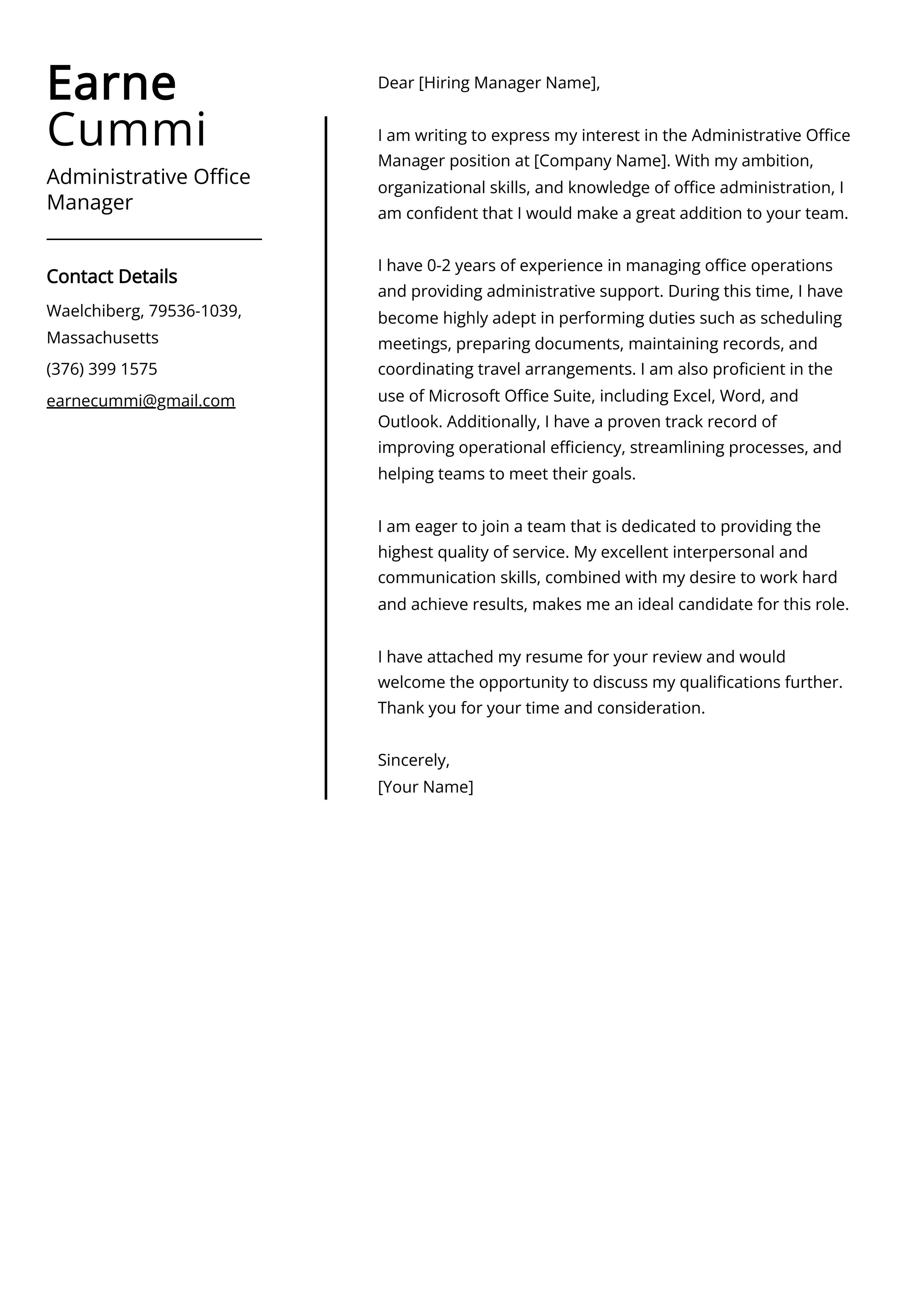 44157 proofreading cover letter
