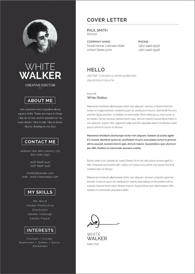 44164 customize cover letter