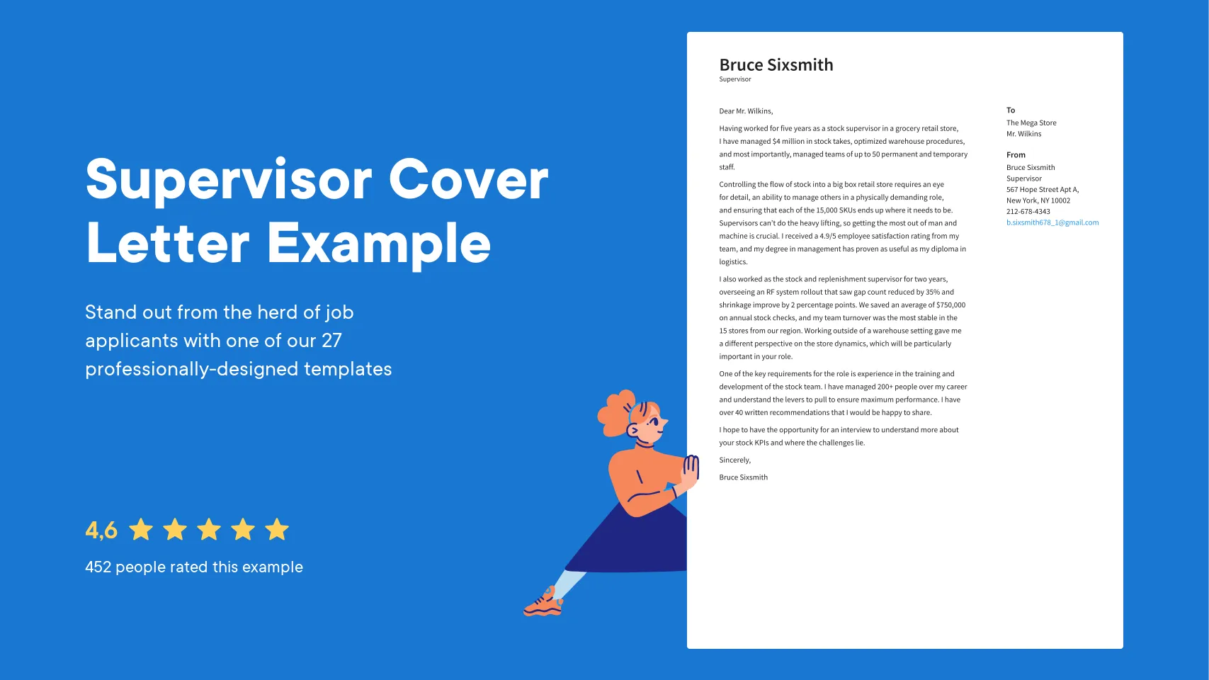 44165 supervisor cover letter achievements