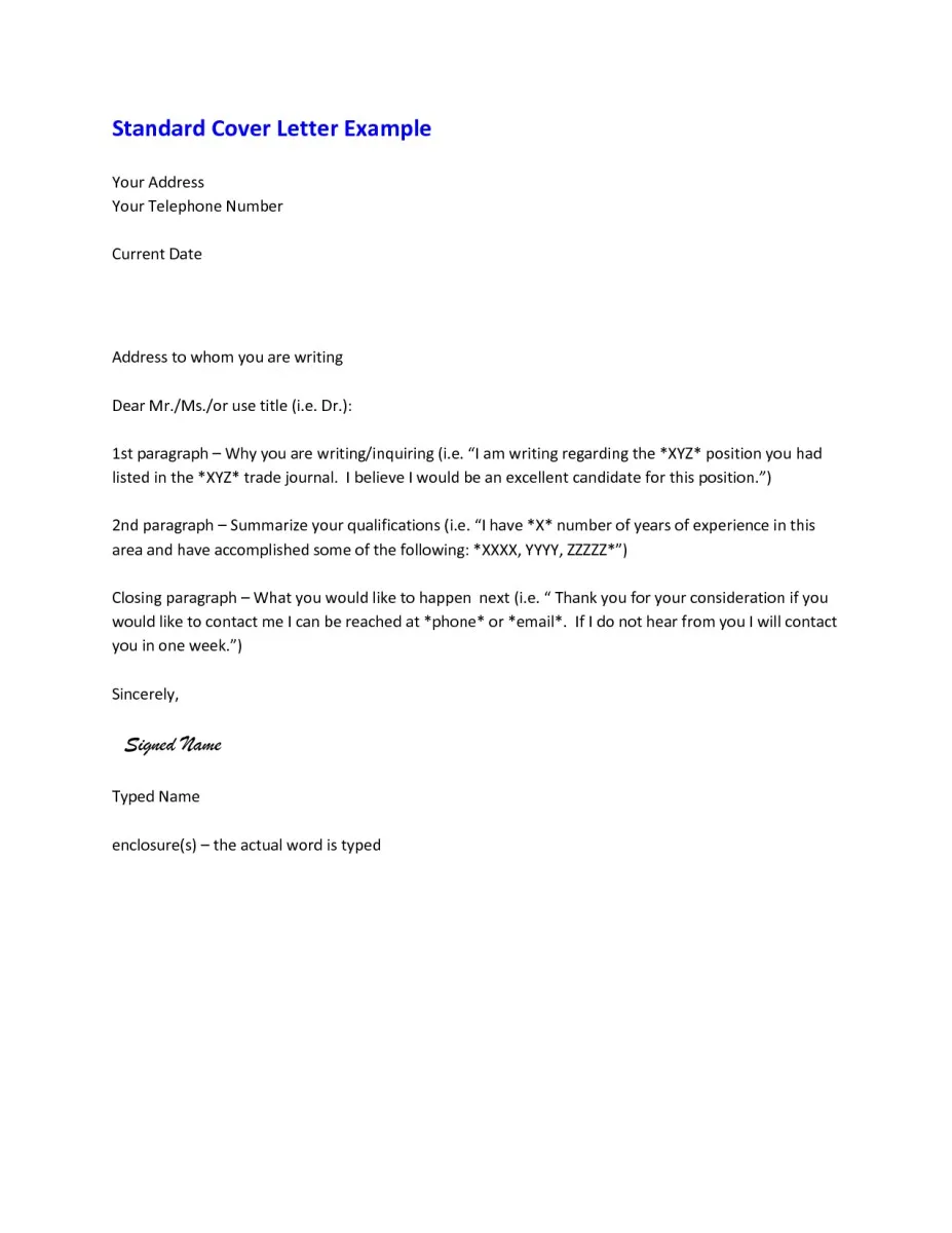 44198 cover letter value
