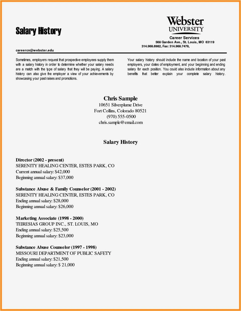 44202 negotiable salary expectation