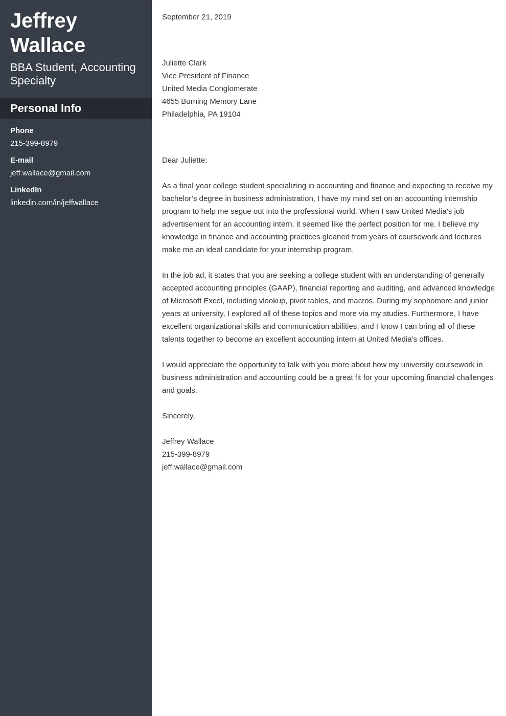 44205 tailoring cover letter