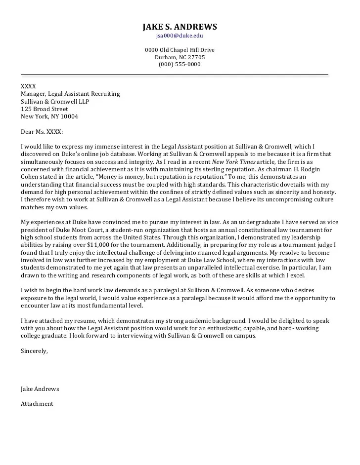 44213 addressing cover letter