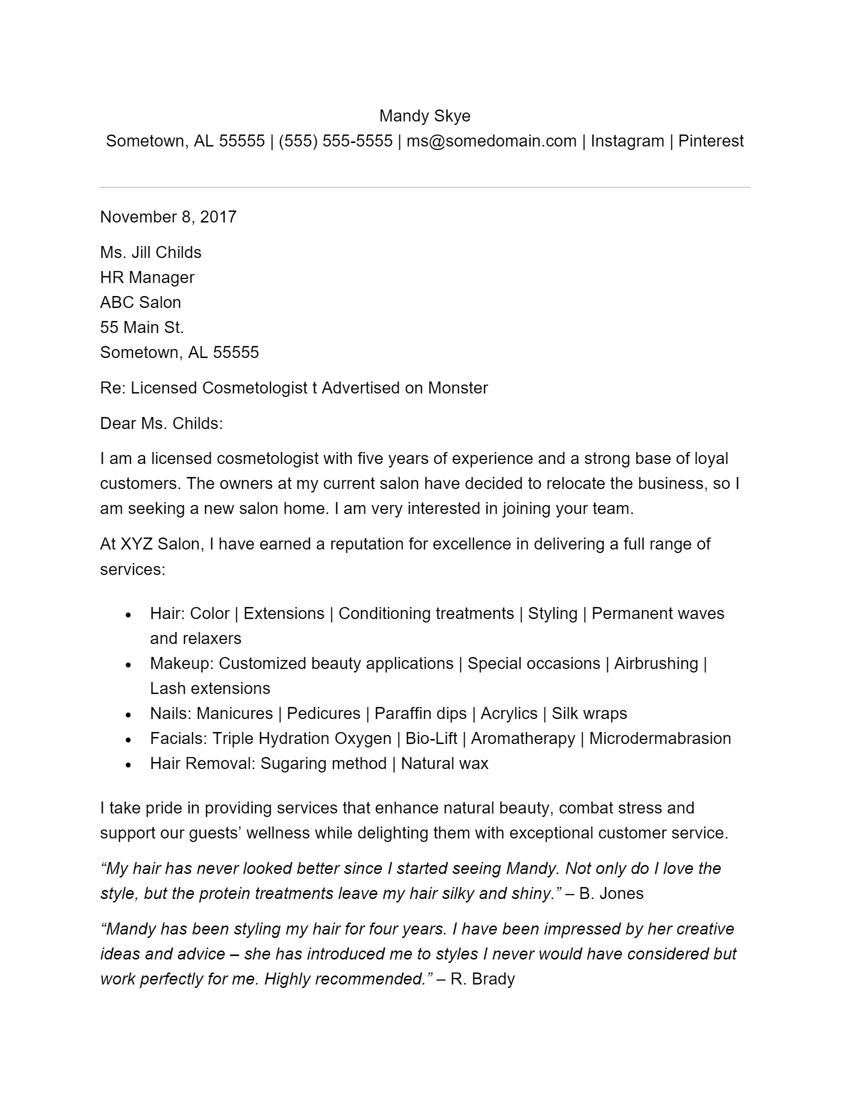 44224 cosmetology cover letter 6