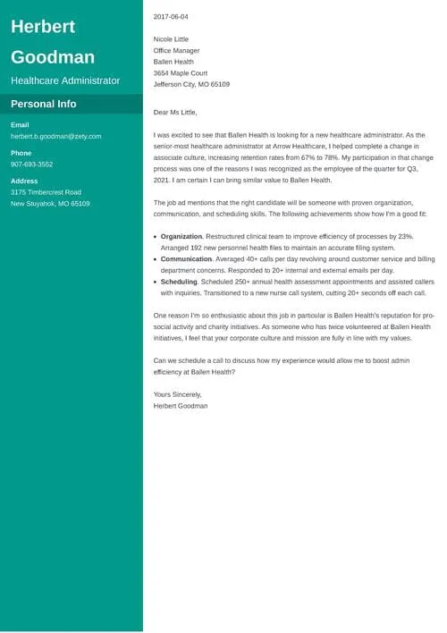44228 physical therapist cover letter