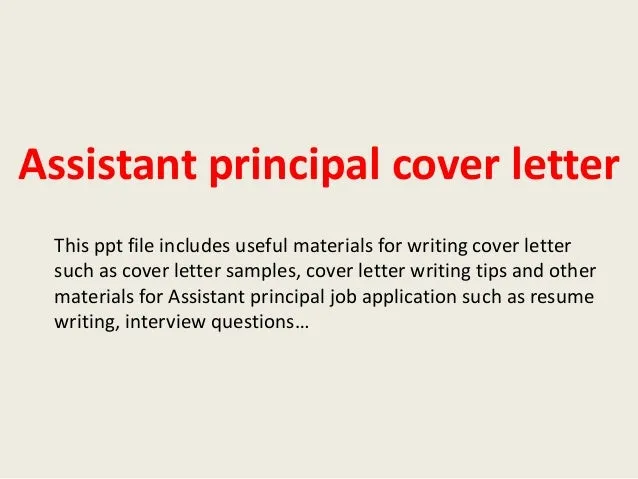 44236 assistant principal formatting