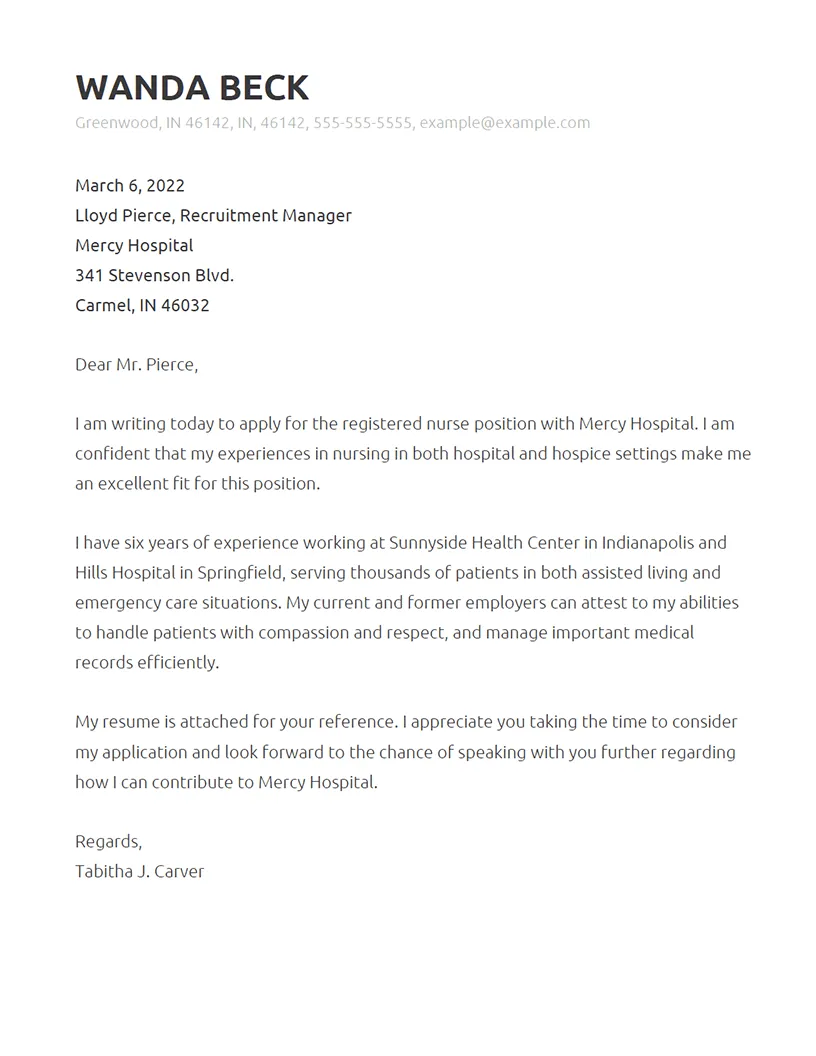 44242 proofread cover letter