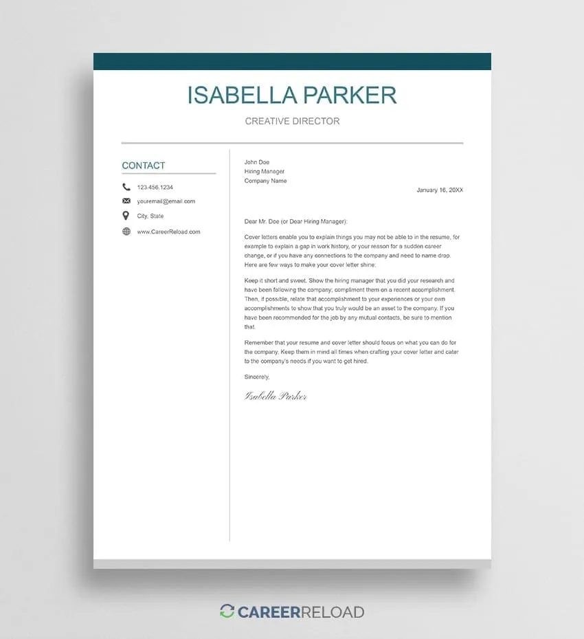 44263 tailoring cover letter
