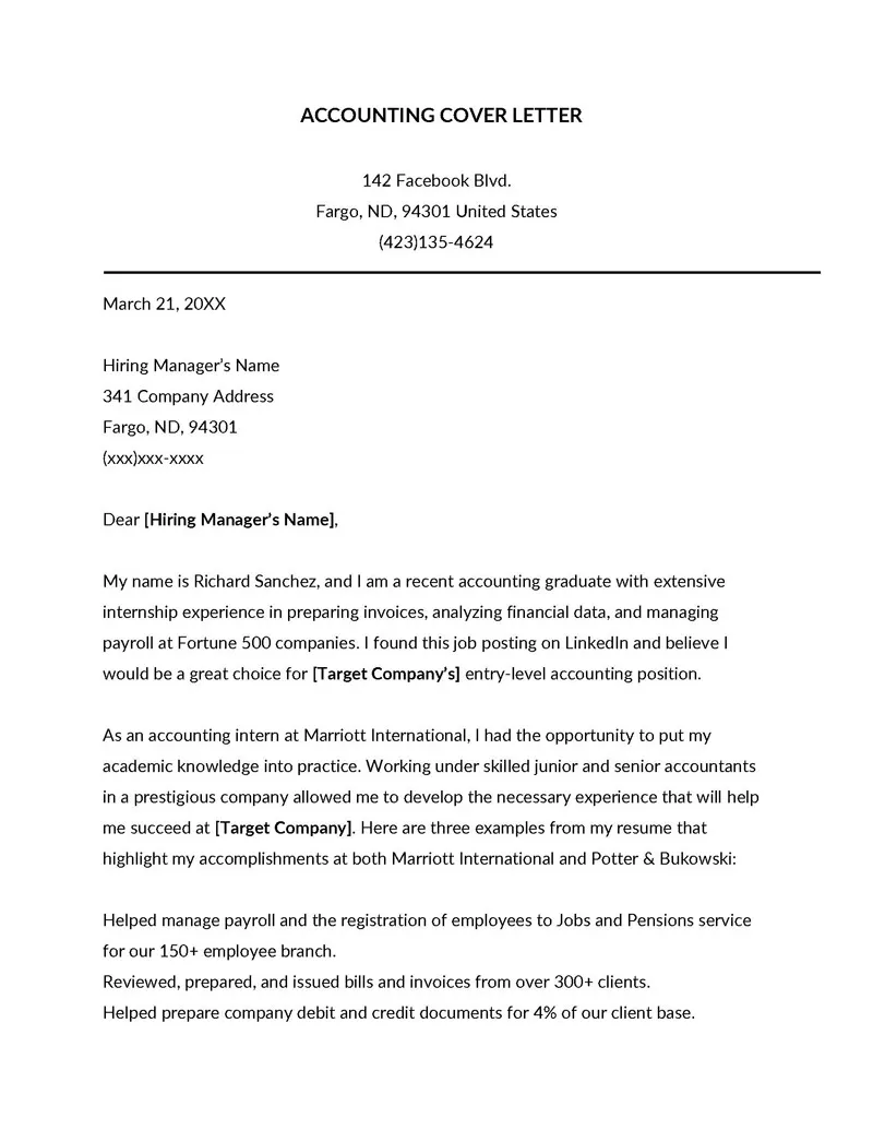 44316 tailoring cover letter