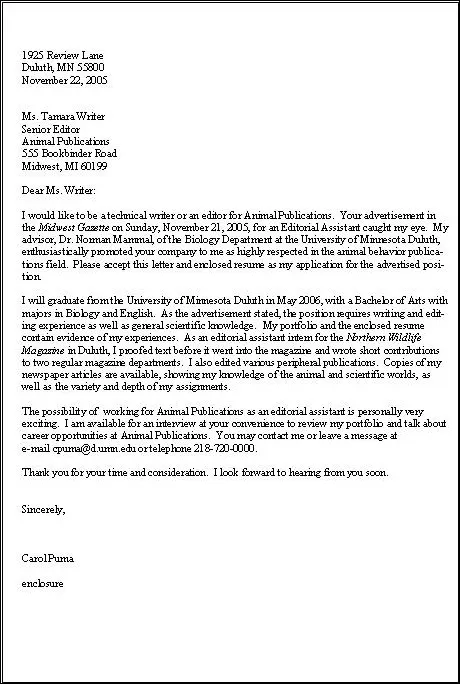 44329 cover letter format