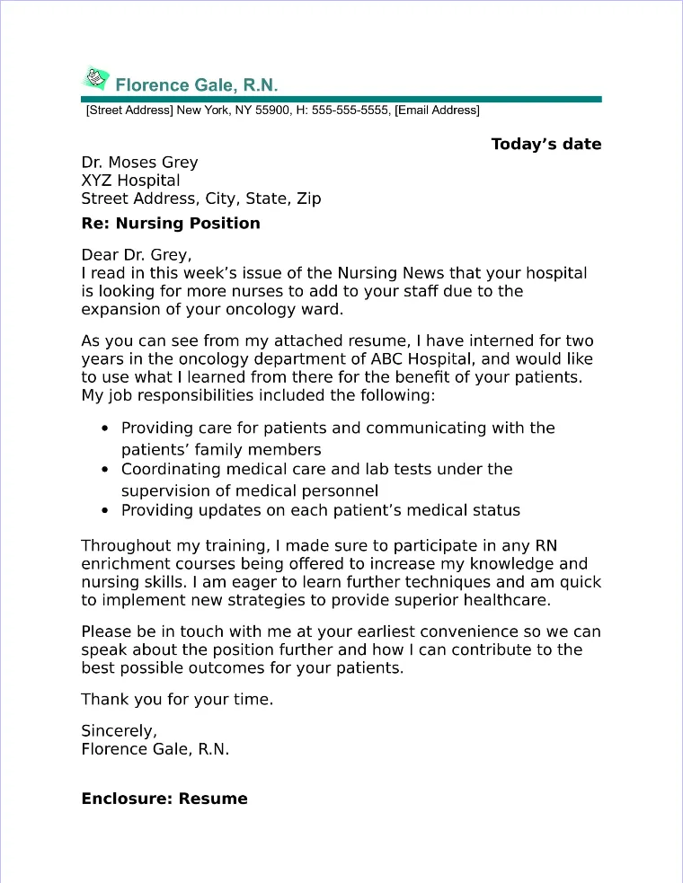 44330 nurse cover letter purpose