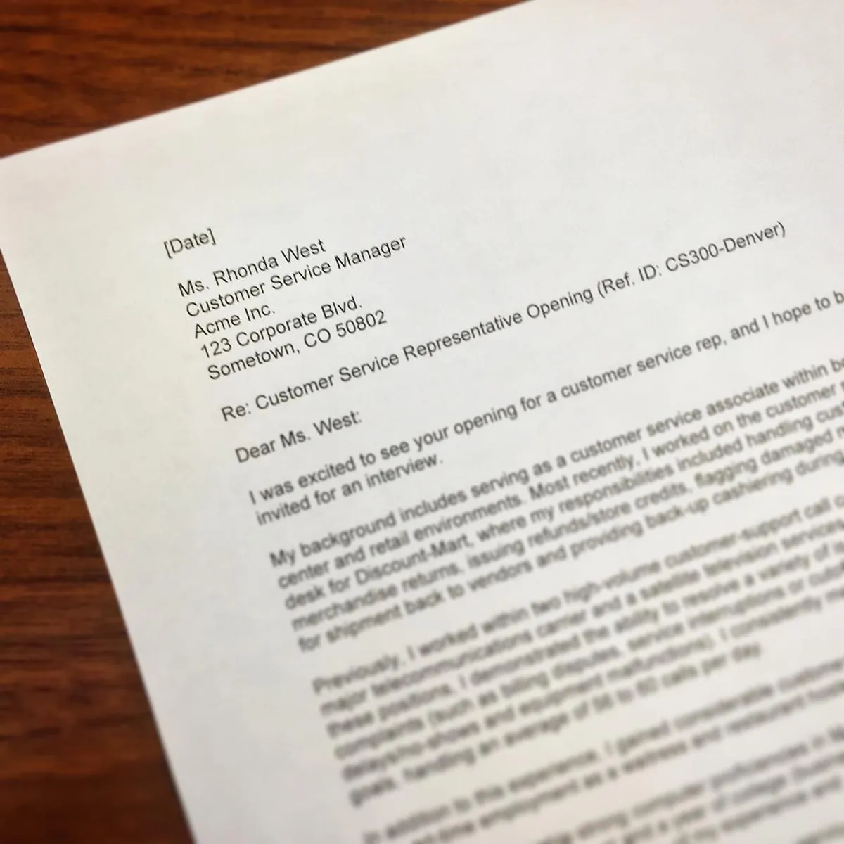 44333 tailor cover letter