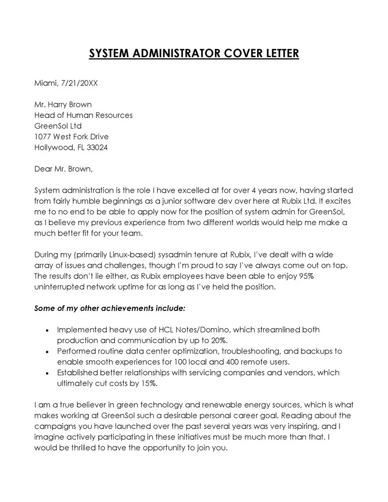 44347 it support cover letter