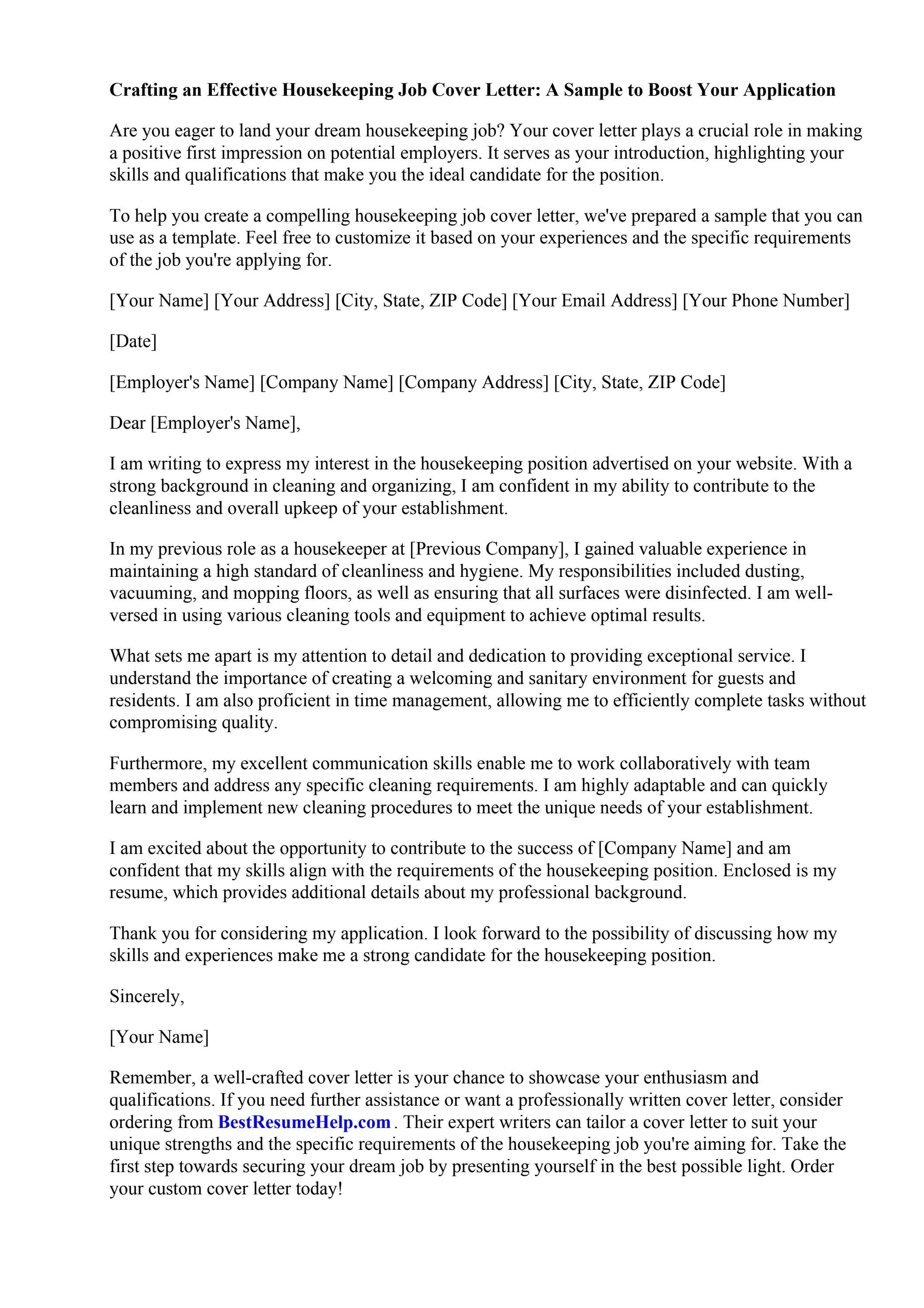 44350 customizing cover letter