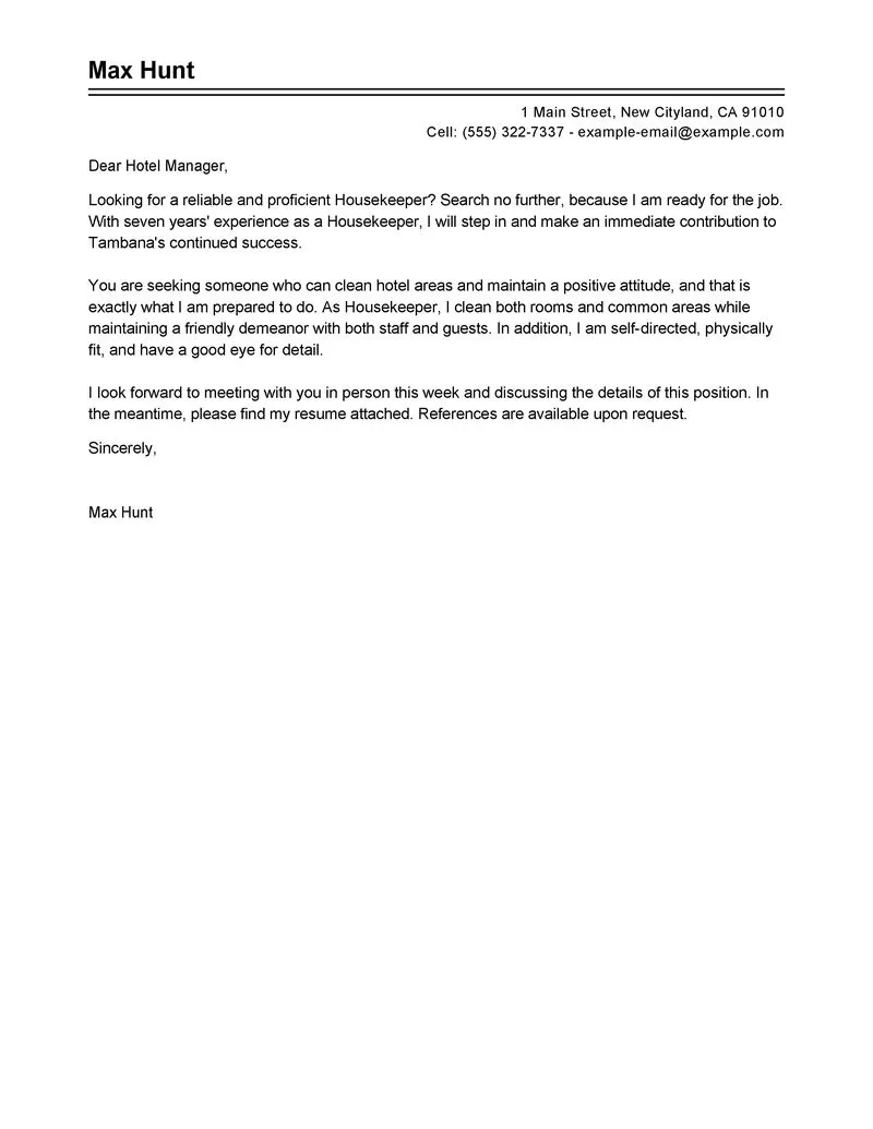 44350 proofreading cover letter