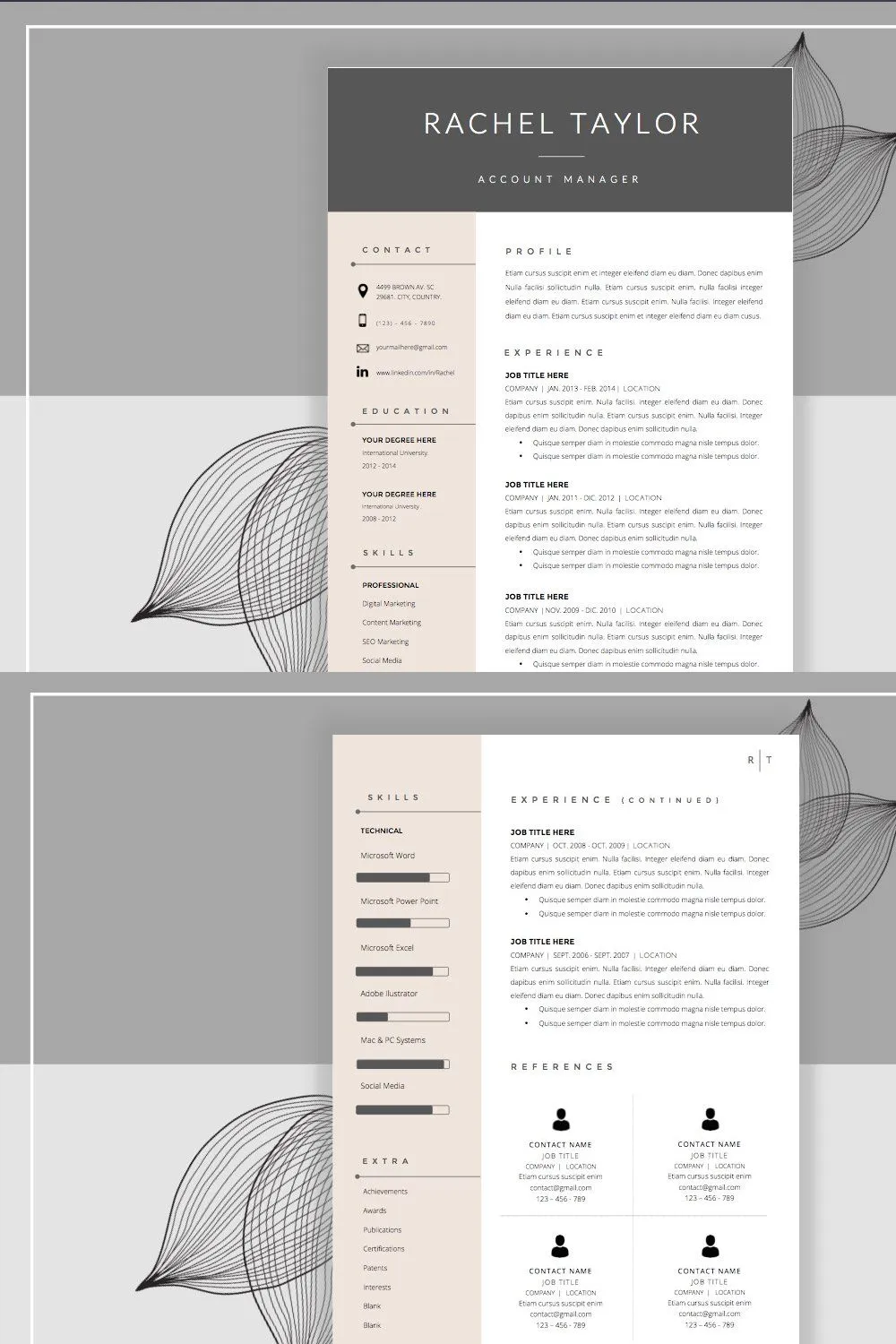 44351 cover letter formatting