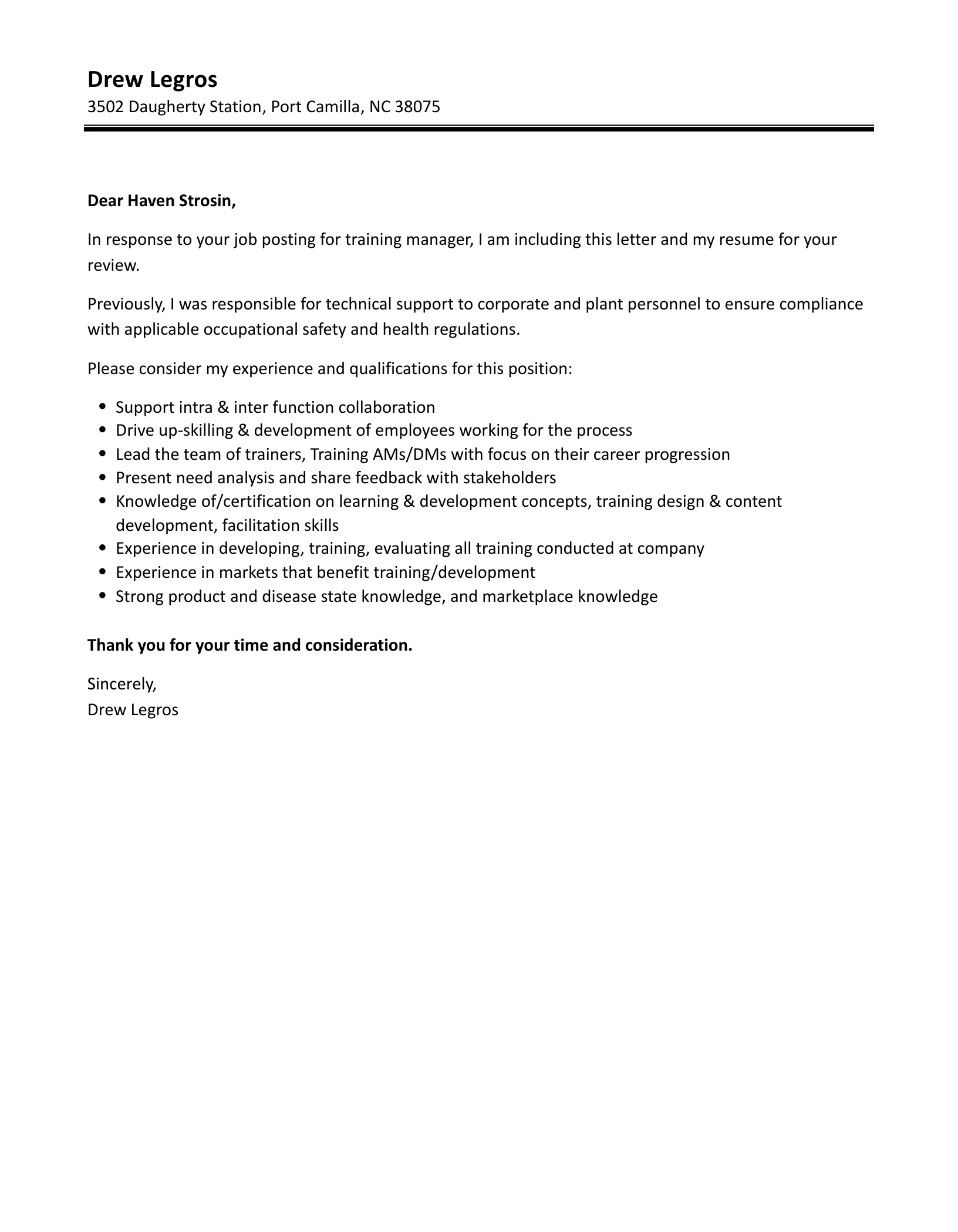 44380 cover letter training manager 3