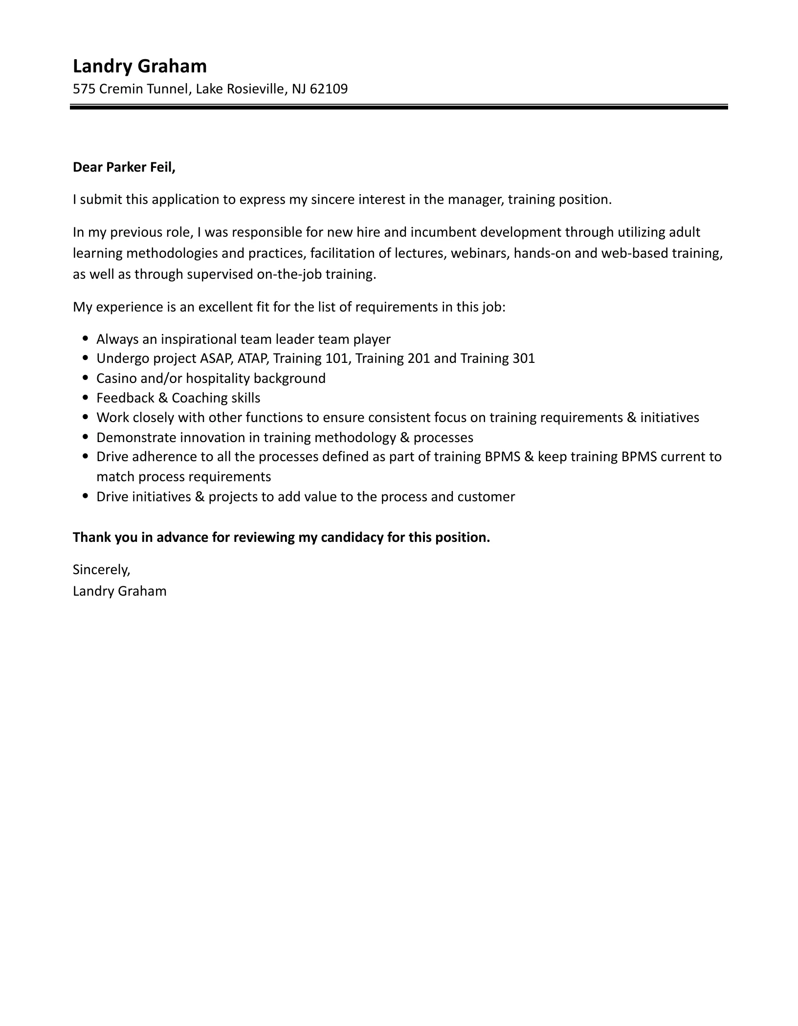 44380 cover letter training manager 4
