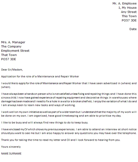 44389 tailoring cover letter