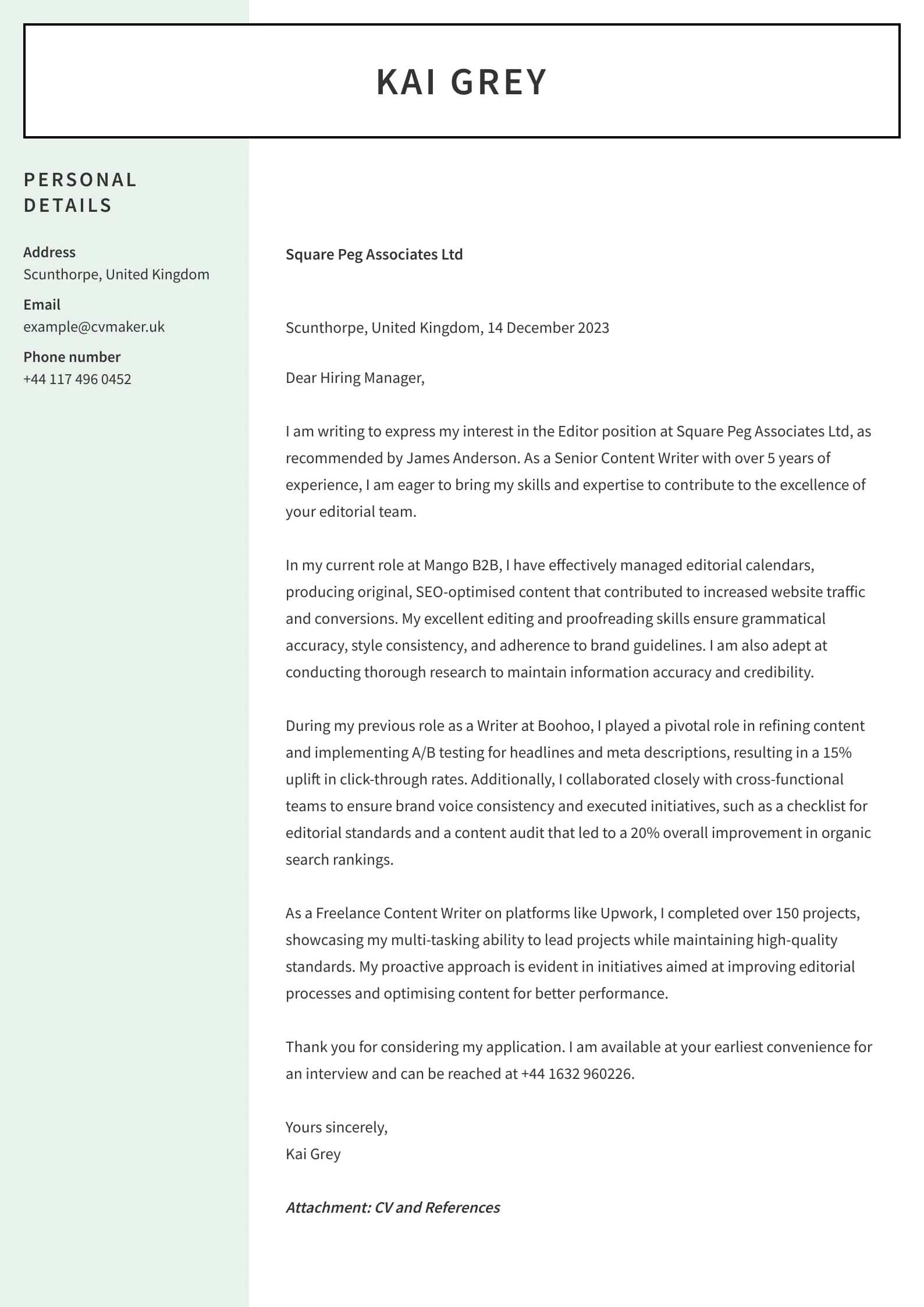 44392 action verbs cover letter