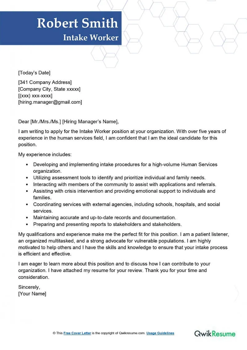 44394 eligibility worker cover letter action verbs