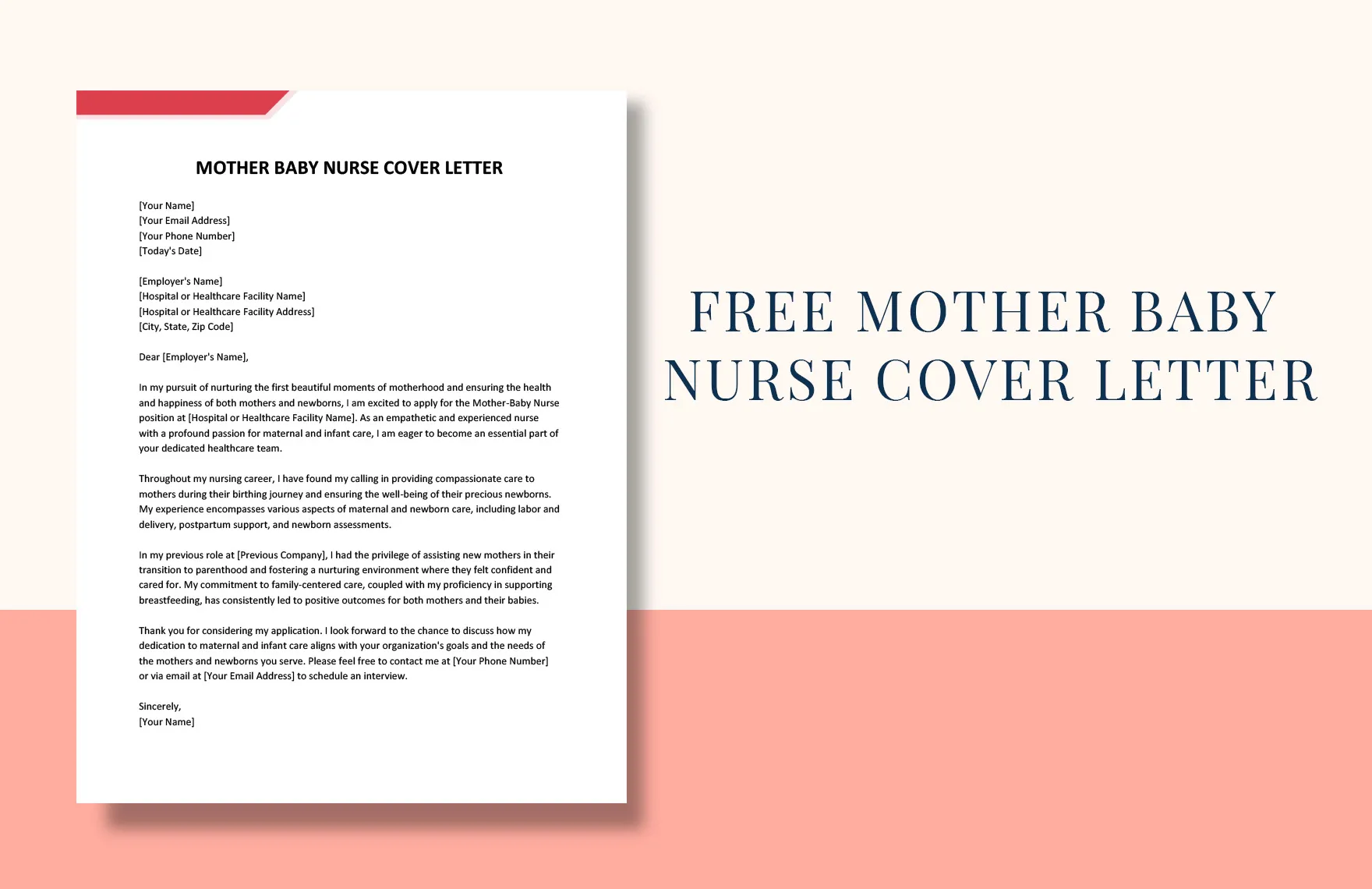44400 mother baby nurse cover letter skills
