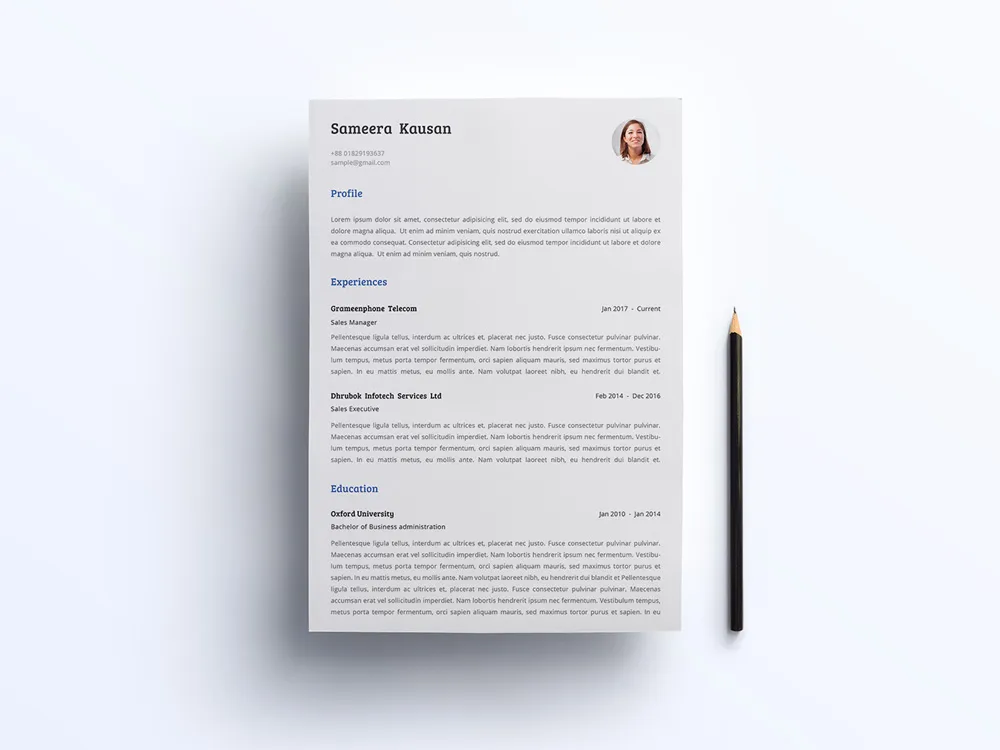 44405 experienced professional cover letter