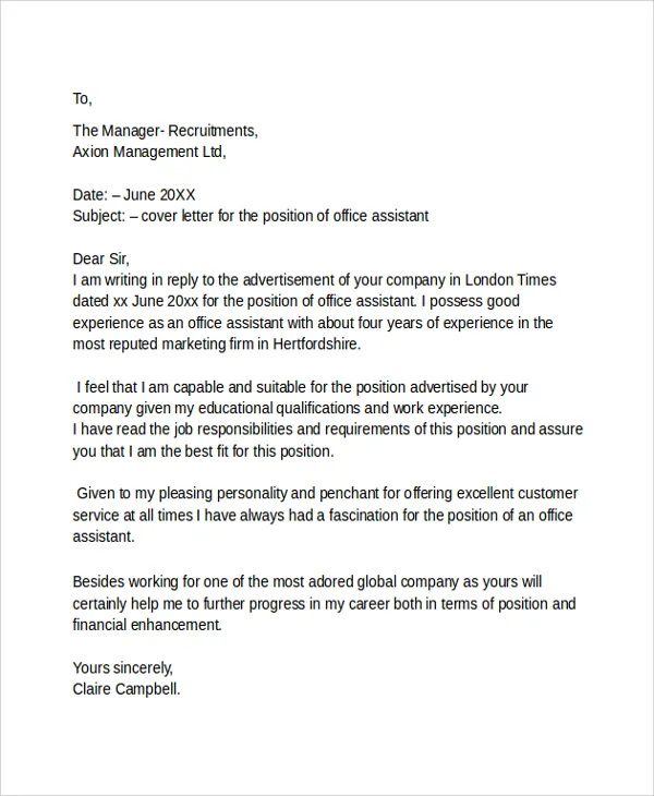 44412 cover letter header