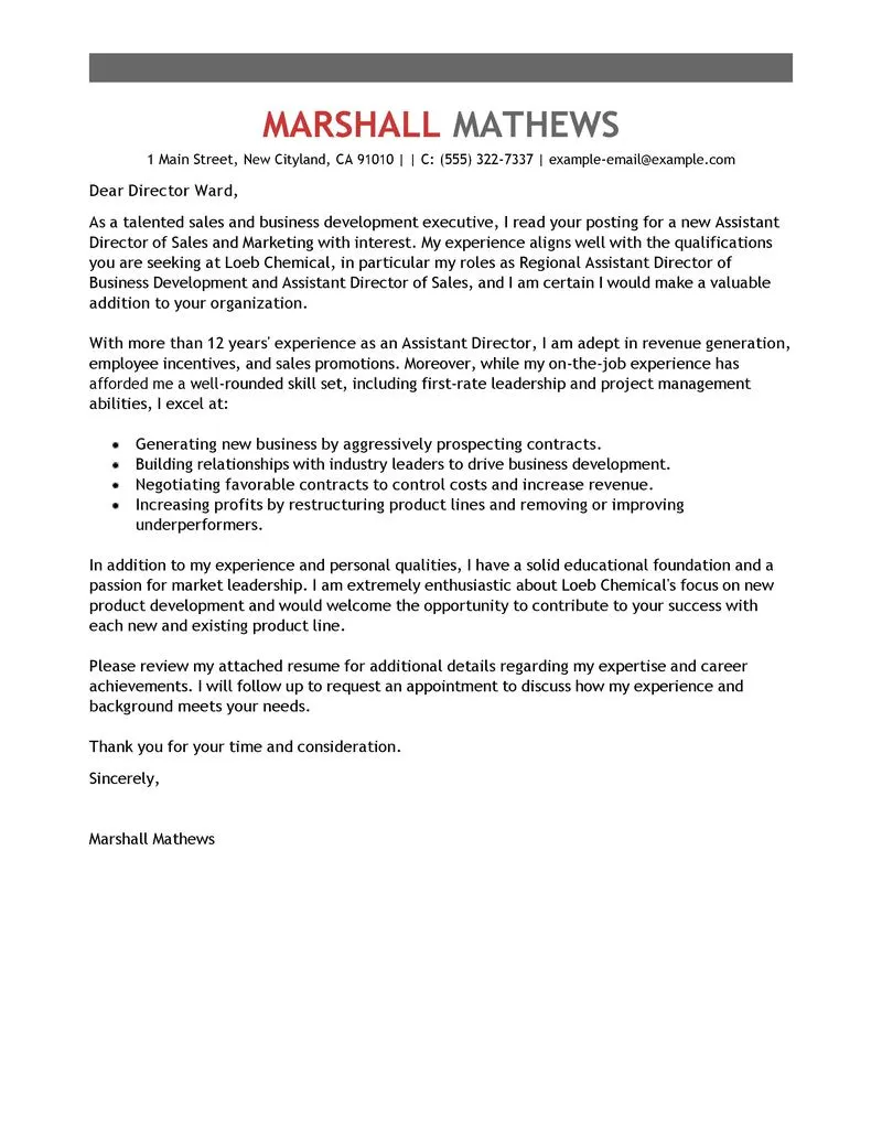 44413 leadership cover letter writing