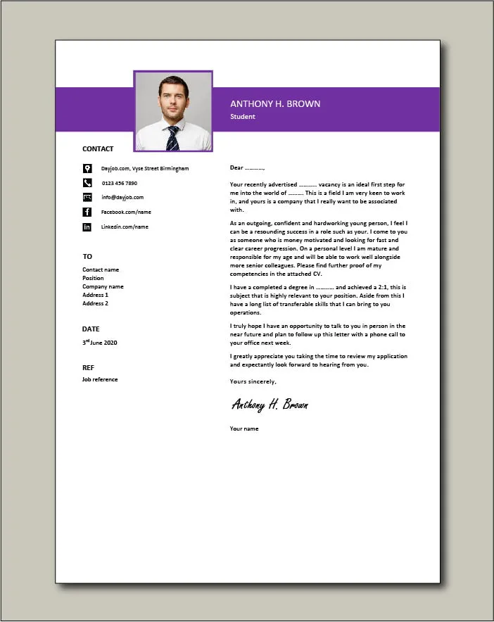 44415 cover letter proofreading