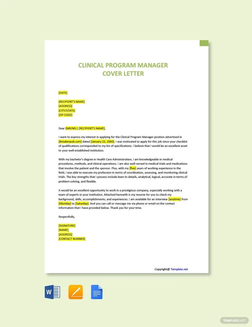 44434 clinical project manager leadership