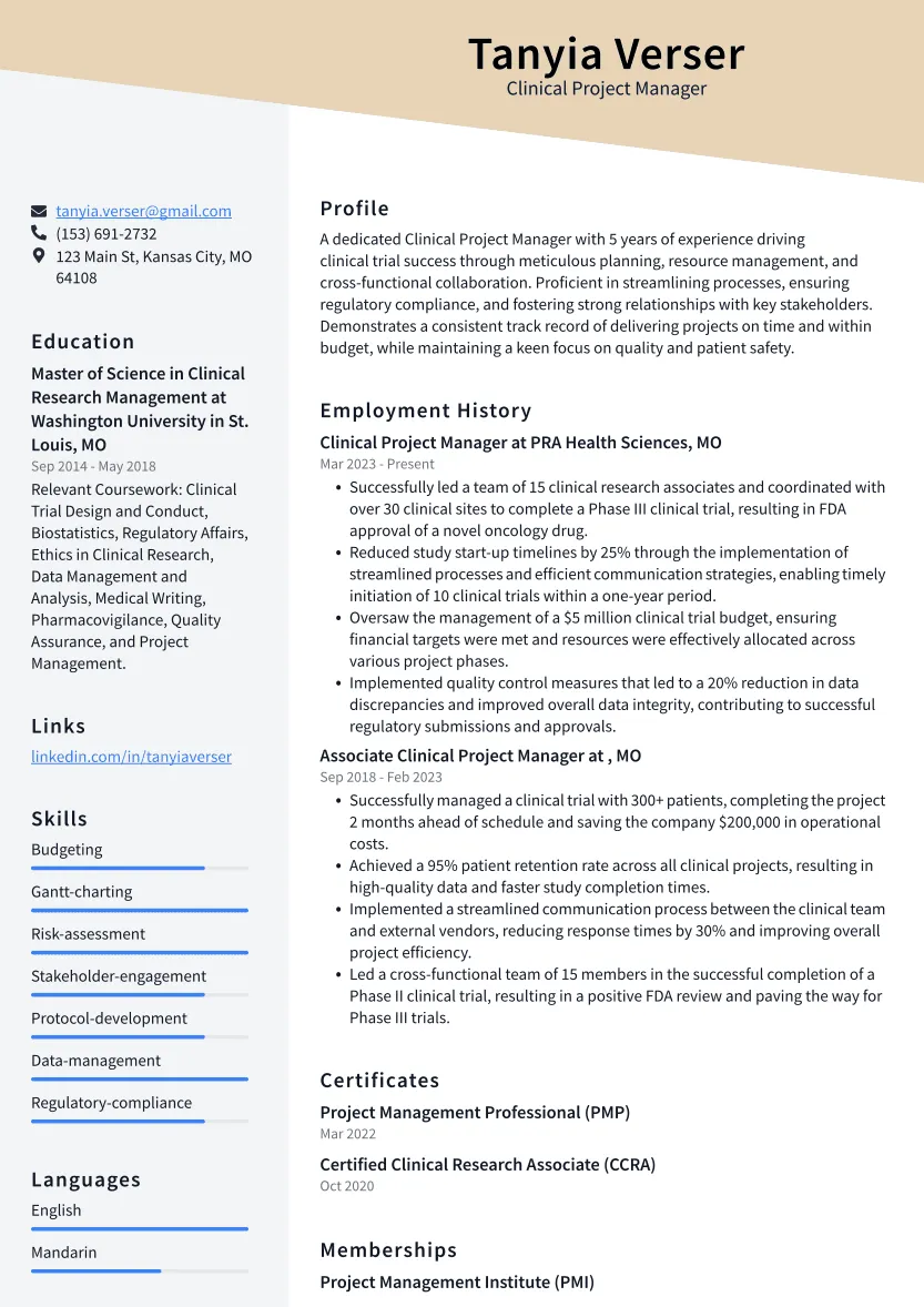 44434 clinical project manager mistakes