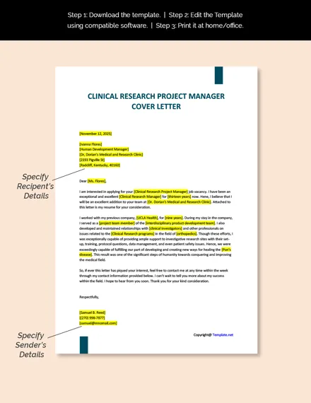 44434 clinical project manager skills