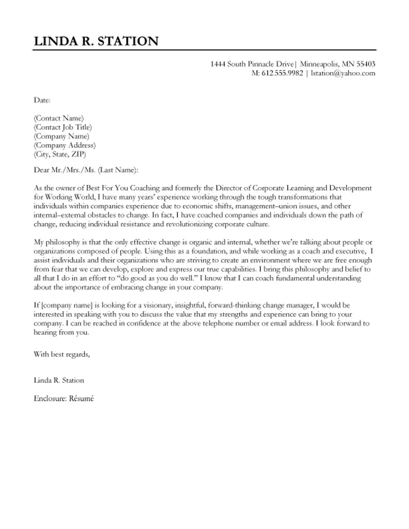 44437 cover letter tailoring
