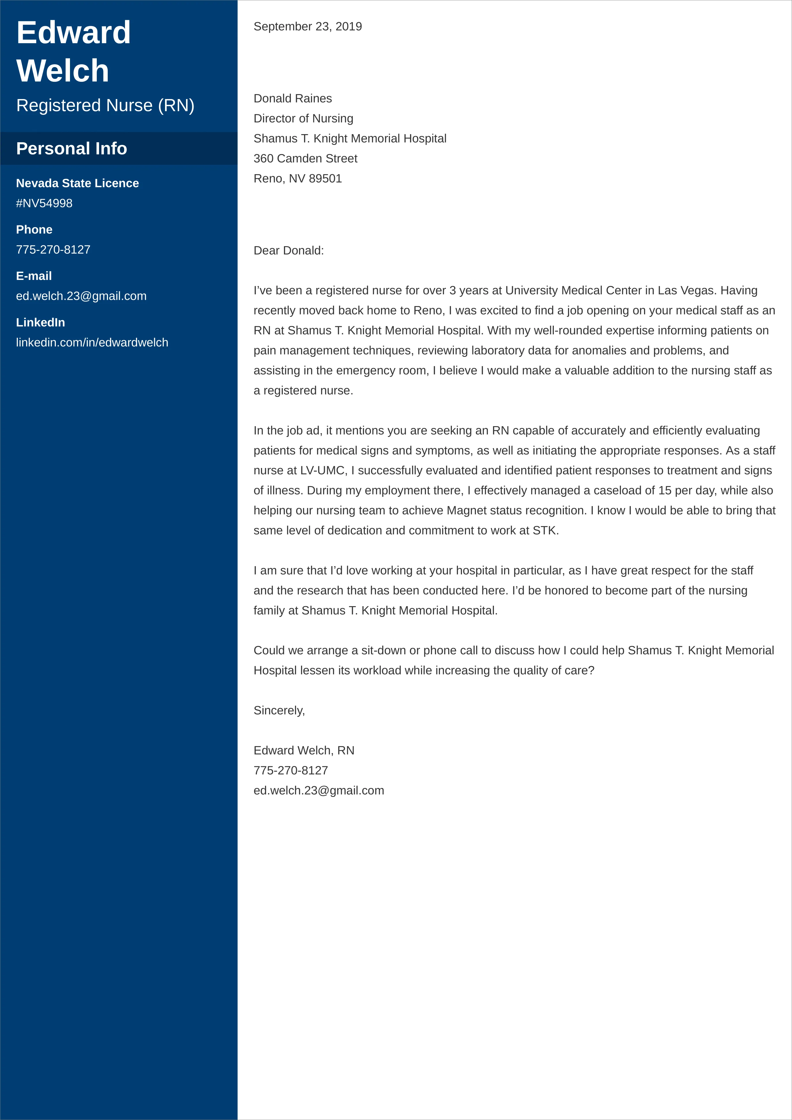44439 cover letter formatting